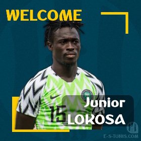 Official : African Champions Esperance Pull Off Coup With Signing Of Junior Lokosa 