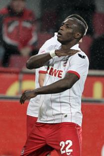 Anthony Ujah On Target As Cologne Thrash Wacker Innsbruck 