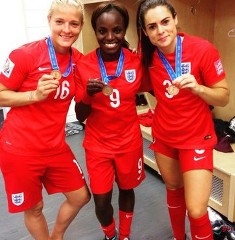 Eniola Aluko Hoping Third Place Finish Will Motivate England To Win More Silverware