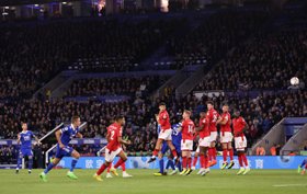  Leicester 4 Nottingham Forest 0 : Ndidi and  Awoniyi start, Dennis subbed in, Iheanacho benched