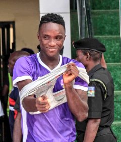 Mountain of Fire Young Star Akpudje Reacts To Nigeria U23 Call-Up 