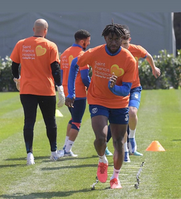 Snapped : 21yo Nigeria-eligible centre-back involved in West Ham's final workout pre-Arsenal
