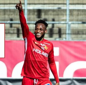 Official: 2021 Allsvenskan top goalscorer Adegbenro released by Beijing Guoan