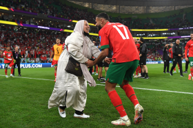 'Up Morocco' - Nigerian fans align themselves with Atlas Lions after making World Cup history