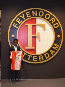 (Photo) Feyenoord Sign Skillful Nigerian Left-back Likened To David Alaba 