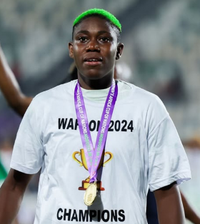 'Barcelona, Man Utd players are always my favourites' – 2024 Wafcon winner Oshoala on her idols