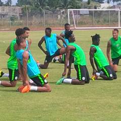 Eagles Workout: Simon Sidelined, Ndidi Individual Session, Positive News On Awaziem Injury