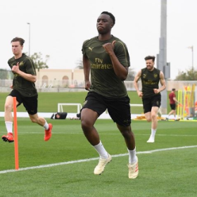 Four Teenagers Of Nigerian Descent Train With Arsenal First Team Pre-Sheffield United