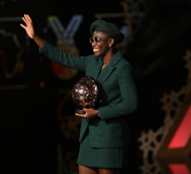 CAF Awards 2023: Oshoala wins 6th POTY; Nnadozie Goalkeeper of the Year; Super Falcons best national team 