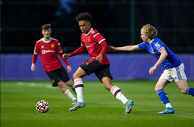 Anglo-Nigerian starlet trains with Man Utd first team ahead of final match of the season