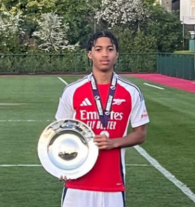 Ethan Nwaneri’s younger brother features for Arsenal U18s against Dover Athletic first team