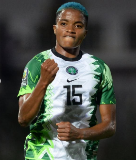 Nigeria 2 Cameroon 0: Ajibade at the double as Falcons record 15th victory v Indomitable Lionesses