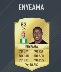 Fifa 17 : Enyeama Is Best Nigerian Player In Europe Top Leagues