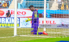 Super Eagles GK Uzoho Receives First Red Card Of His Career For Unsportsmanlike Conduct