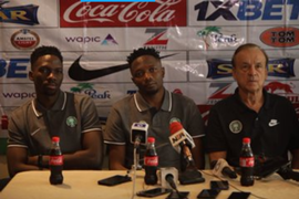 Rohr Warns Super Eagles Not To Take 'Defensive' Benin Lightly, Clarifies On Late Substitutions 