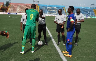 Rivers United Stars Visit Super Eagles Striker Gambo In Hospital