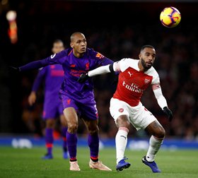 Arsenal 1 Liverpool 1 : Iwobi Provides Assist For Lacazette Super Goal As Gunners Unbeaten Run Continues