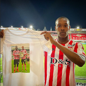 2003-born Sparta Rotterdam striker Emegha dedicates first professional goal to deceased teammate 