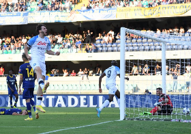 Osimhen scores and assists as rampaging Napoli destroy Verona in Serie A opener