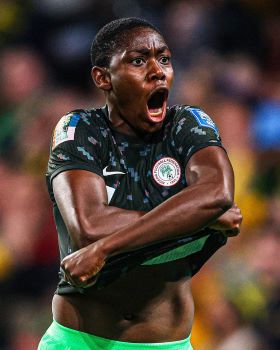 History in the making: Barcelona alum Oshoala battles Arsenal star, Marta, 8 others for new Fifa award