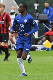  Snapped : Exciting Fullback Abu Helps Chelsea U18s Register Big Win In Friendly