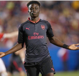 Battle Of Nigerian Wingers: Saka Outshines Adekanye As Arsenal Romp To 4-0 Win Vs Liverpool PL2