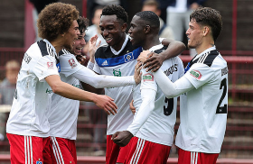 Hamburg's Lagos-born center forward wanted by six clubs