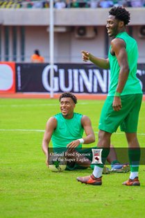 Arsenal Star Iwobi, Chelsea Loanee Aina, 6 Others Report For International Duty In Uyo