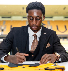 Nigerian goalkeeper-turned-defender signs new deal with Wolverhampton Wanderers