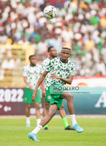Super Eagles striker Osimhen sends message to World Cup-bound Napoli players 