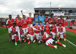 Balogun, Bukayo, Amaechi On Target As Arsenal Win Liam Brady Cup
