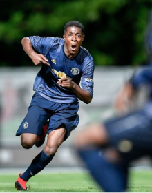 Talented Nigerian Striker Mulling Over New Manchester United Contract 