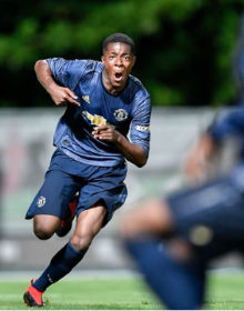 Talented Nigerian Striker Mulling Over New Manchester United Contract