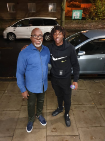 NFF Boss Pinnick Holds Another Round Of Talks With QPR Young Star Eze In London 