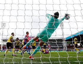 EPL wrap : Dennis, Ekong feature as Watford relegated; Southgate watches young Lion Chukwuemeka; Eze shines