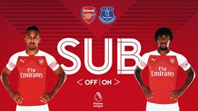 Arsenal 2 Everton 0: Iwobi Subbed In, Lookman Benched As Gunners Win Fourth Game On The Spin
