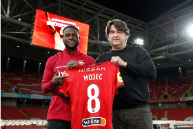 Confirmed : Victor Moses' Shirt Number At Spartak Moscow Revealed 