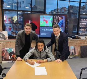 (Photo) Arsenal Midfielder Eligible For Nigeria, England And Spain Inks New Multi-Year Adidas Deal