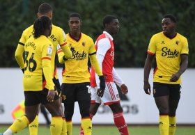Arsenal 2 Watford 4 :  Five Nigeria-eligible players feature in behind-closed-doors friendly 