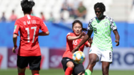 2019 WWC: Nigeria 2 South Korea 0 : Oshoala On Target; GK Nnadozie Sets World Record