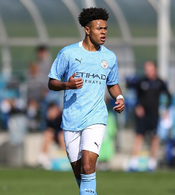 Free-scoring Manchester City U18 striker Sodje scores 17th league goal of the season 