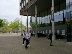 Snapped : Super Eagles GK Arrives In Rotterdam For Contract Talks With Six-time Dutch Champions 