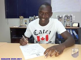 Photo Confirmation - Ex-Flying Eagles Star Adejo Extends Contract With Greek Club PAS Lamia
