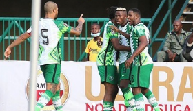Super Eagles player ratings : Balogun rises to the occasion.; Aribo stars; Ighalo not himself; Ekong struggles