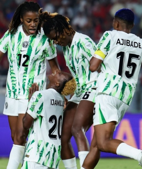 'Thank God there's VAR' – Super Falcons forward Okoronkwo applauds referee for reversing penalty call