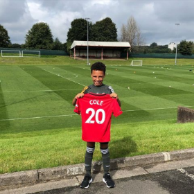 Talented Nigerian Striker Cole Scores Nine Goals For Manchester United Vs Blackburn Rovers Youth 