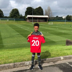 Talented Nigerian Striker Cole Scores Nine Goals For Manchester United Vs Blackburn Rovers Youth