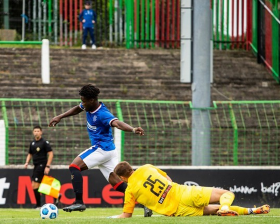 Done deal : Glasgow Rangers confirm signing of 2023 Flying Eagles invitee 