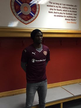 Abiola Dauda Explains Why He Joined Scottish Club Heart of Midlothian 