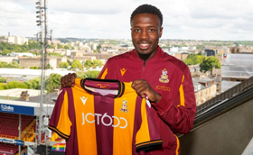 Official : Former Arsenal schoolboy Odusina joins Bradford City
